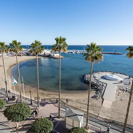 Beachfront Studio With Stunning Sea Views Marbella Buitenkant foto